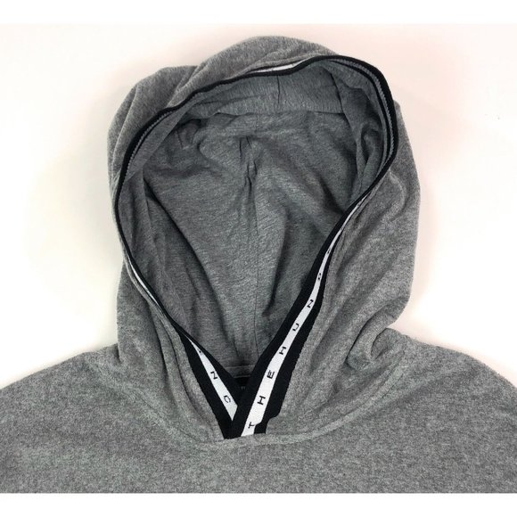 The Hundreds Marvin Mens Large Short Sleeve Hoodie Sweatshirt Gray Terry Cloth - Picture 5 of 12